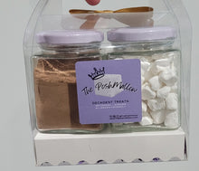 Load image into Gallery viewer, Marshmallows and Dark Hot Chocolate Gift Set
