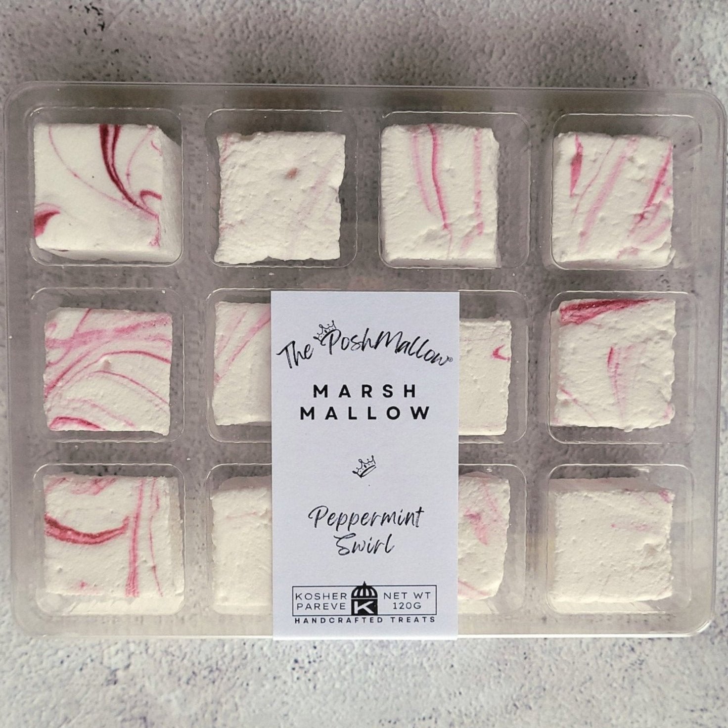 Peppermint Swirl PoshMallow 12-Pack – The PoshMallow